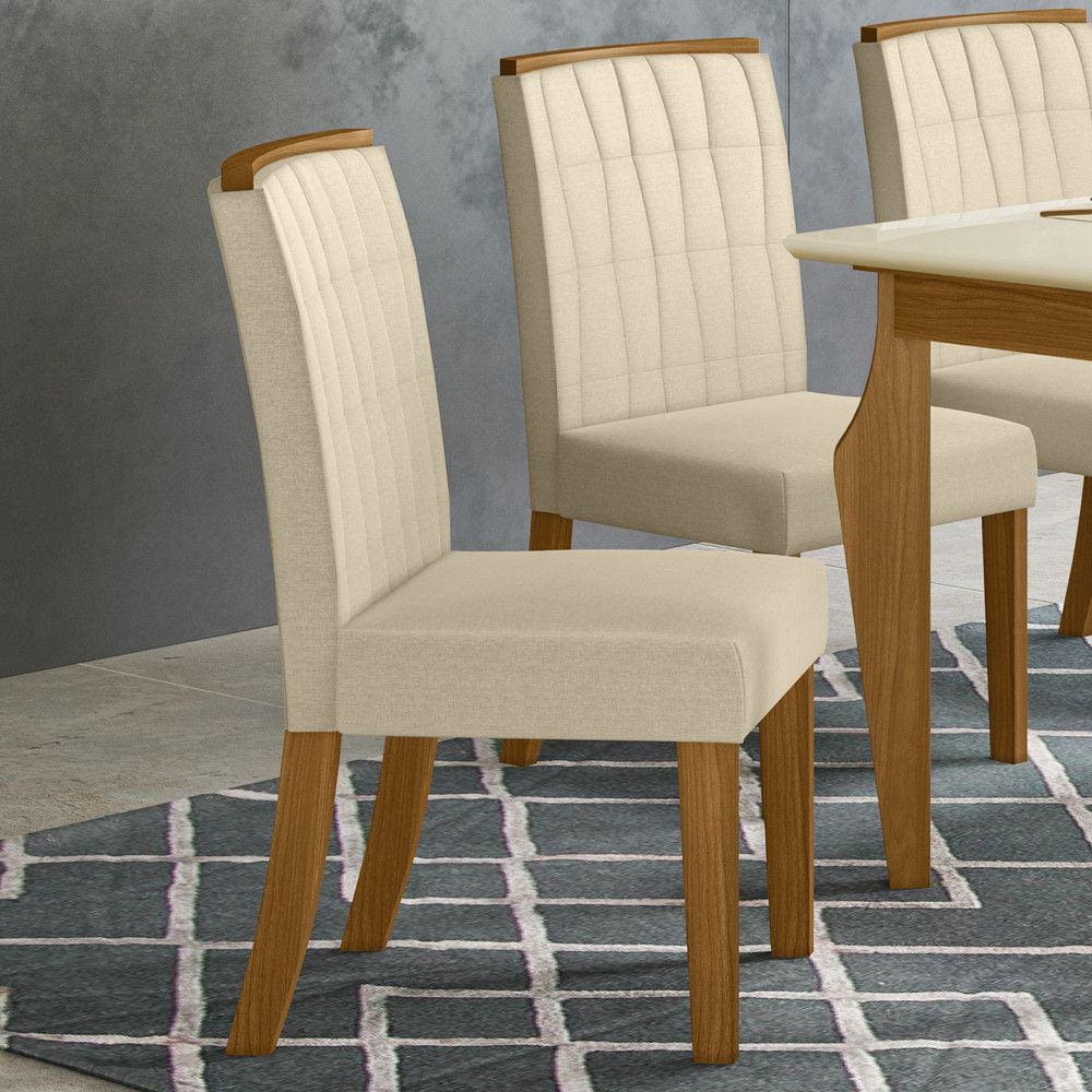 Conjunto de 02 Cadeiras Estofadas Méri Henn