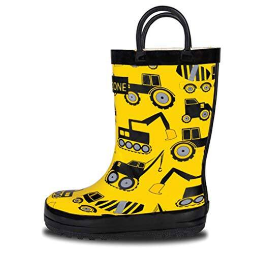 Botas de chuva de cone solitário com alças fáceis | Ponto