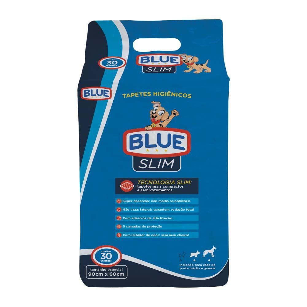 Tapete Higiênico Blue Premium Pads 60x90 - Blue - PP161