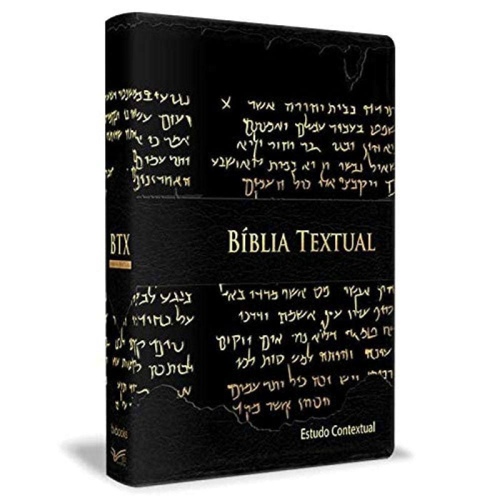 Biblia Textual - Luxo Preta
