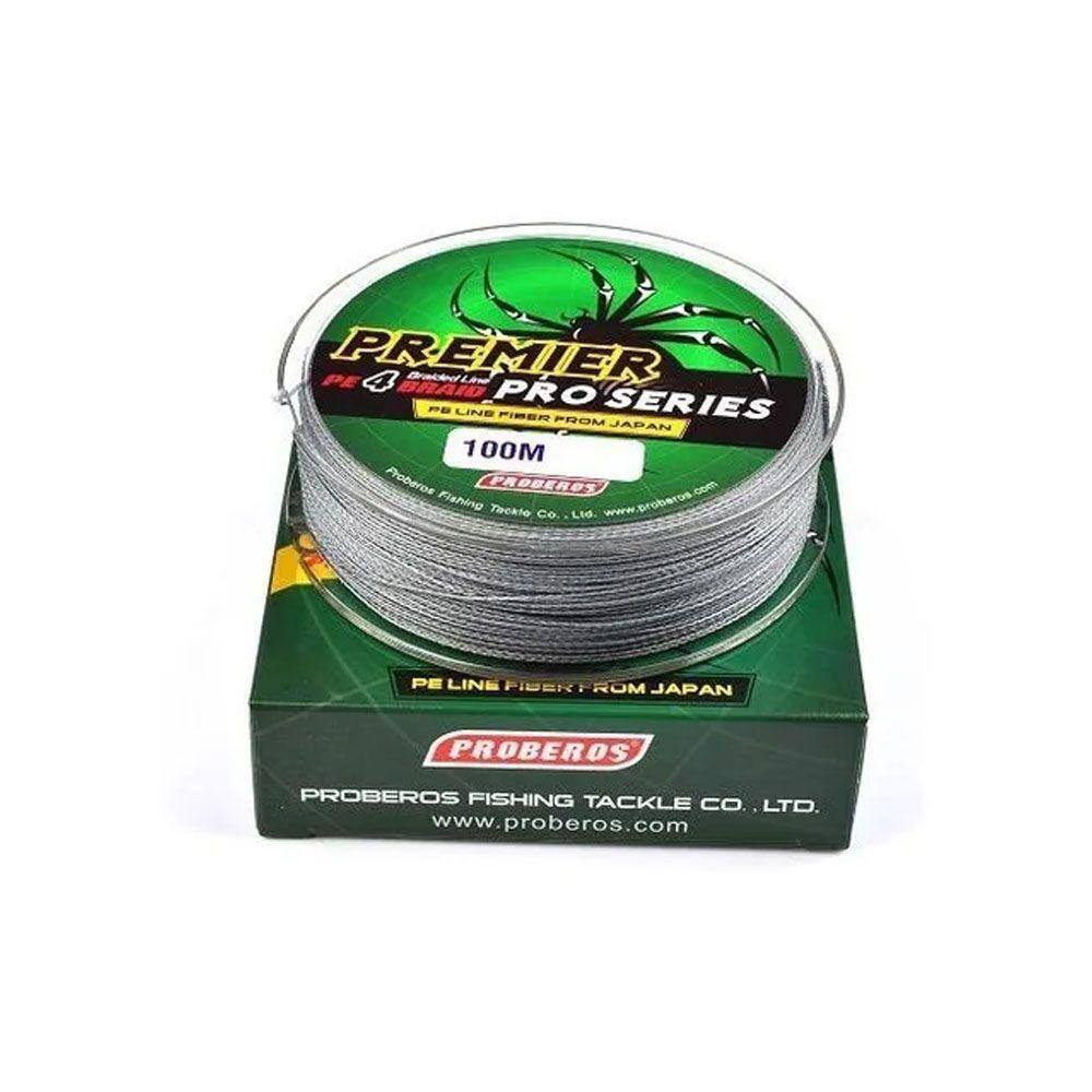 Linha Multifilamento Premier Pro Series 0,14mm 100 Metros - SSX Multicoisas
