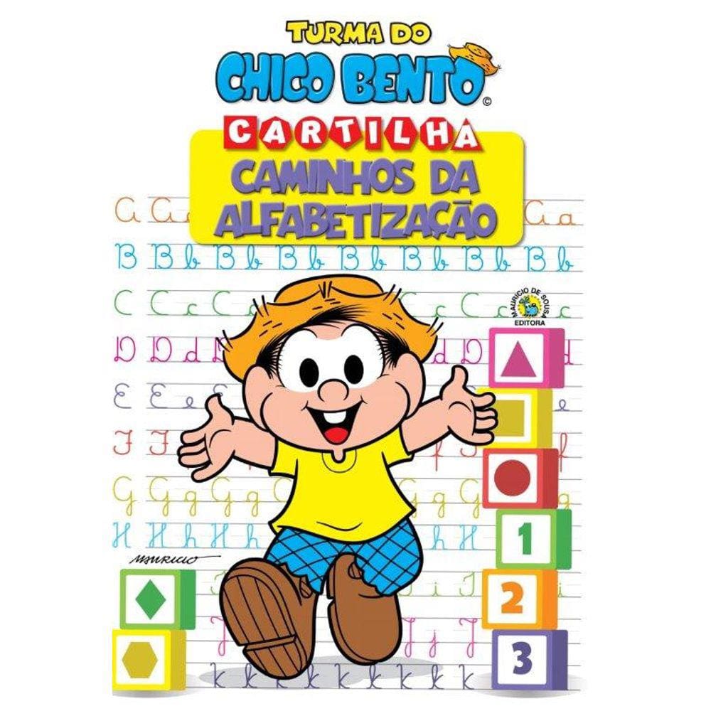 Turma do Chico Bento Cartilha Caminhos da Alfabetização