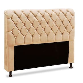 Cabeceira Fernanda 1,95 Para Cama Box King Size Marfim
