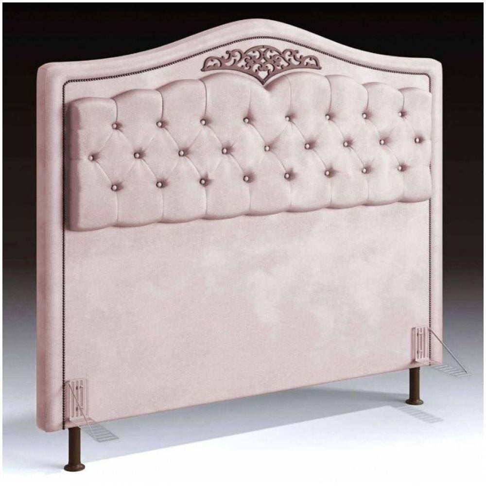 Cabeceira Para Cama de Casal Holanda 1,40 Rose Luxor