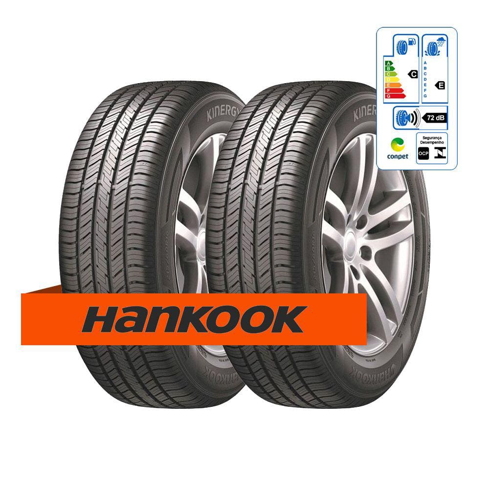 Pneu 185/70R13 Kinergy H-735 86T Hankook- 2 Unidades