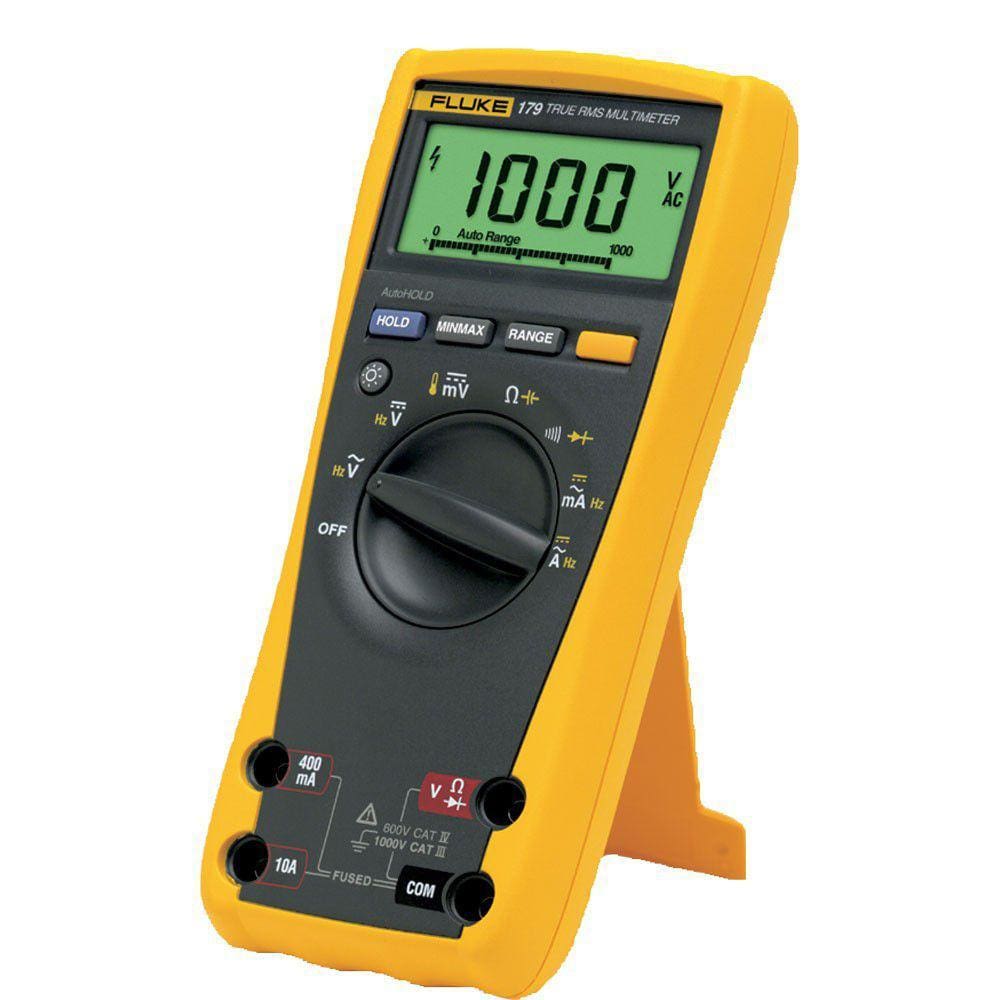 Multímetro Digital 1000V True-RMS CAT3 179 - FLUKE