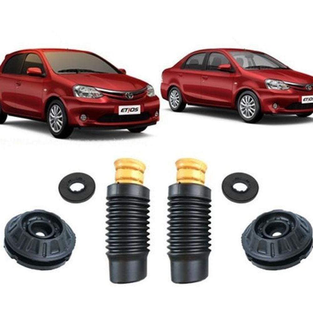 Kit Batente Suspensão Dianteira Etios 2016 2017 2018 2019