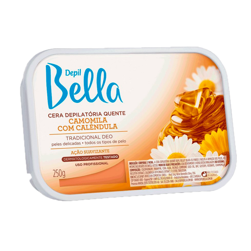 Cera Depilatoria Depil Bella Camomila 250Gr