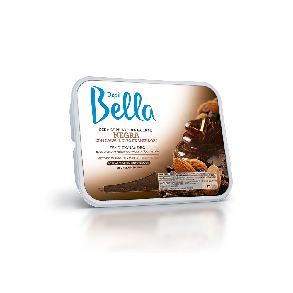 Cera Depilatoria Depil Bella Negra 1Kg