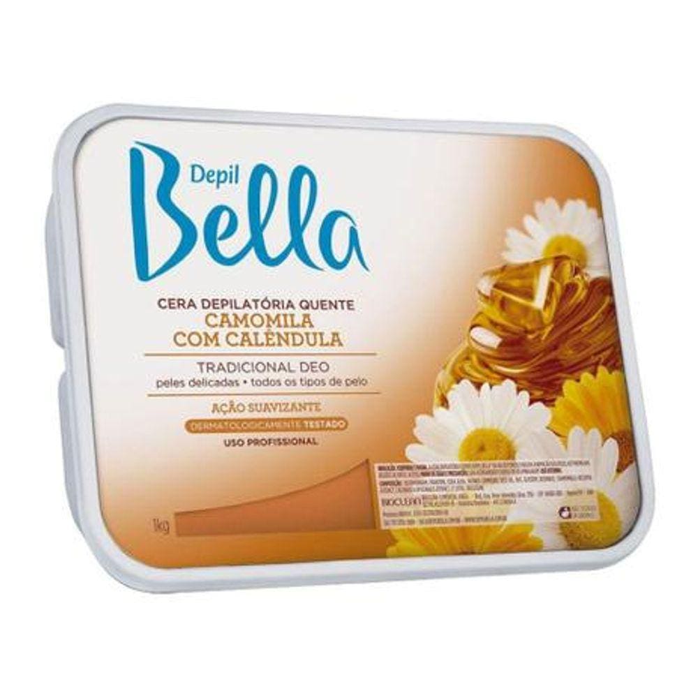 Cera Depilatoria Depil Bella Camomila 1Kg
