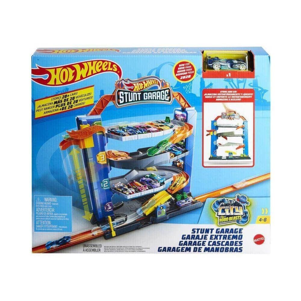 Mega Garagem Playset com Veículos - Up and Down Garage - Polícia