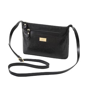 Bolsa De Couro Legítimo Feminina Transversal Mariart 2193