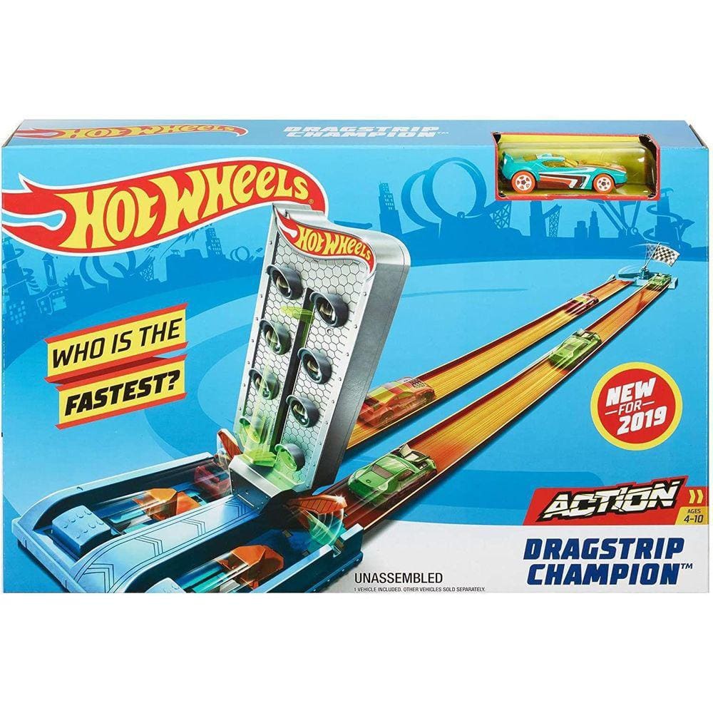 Hot Wheels Pista Campeonato de Corridas GBF82 - Mattel