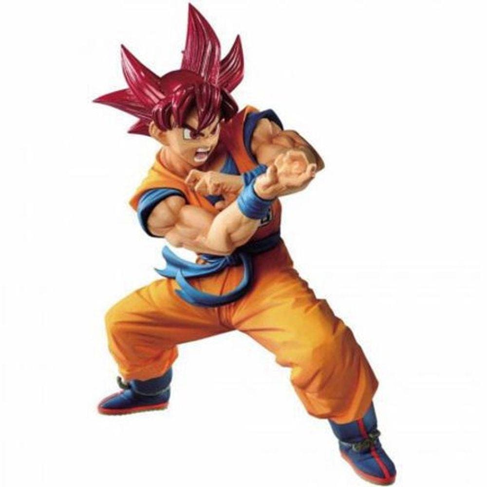 Boneco Action Figure Goku Super Saiyajin Blue 26Cm Dragonbal - Casa & Vídeo