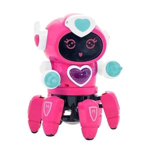Robô Girl Amigo Digital Menina Dançante Com Música E Luzes