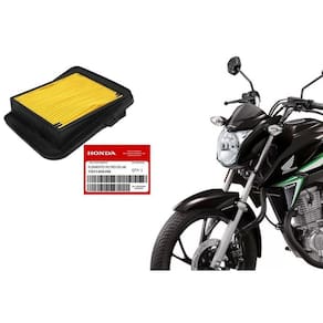 Filtro Ar Honda Cg Titan Fan Start 125 150 160 2014 A 2021