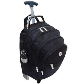 Mochila Rodinha Roda 40 Litros Puxador Reforçado Cabo De Aço