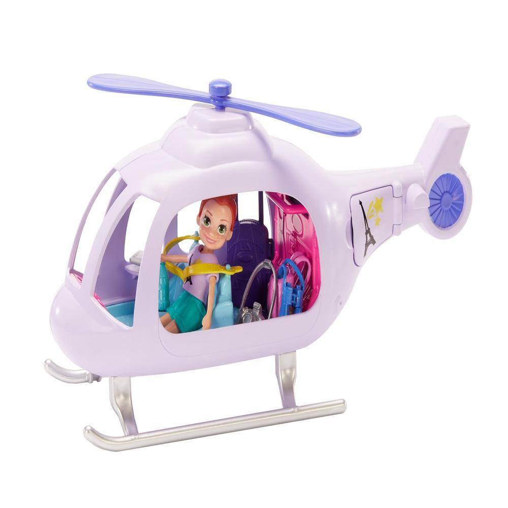 Mini Boneca - Polly Pocket - Polly com Carro de Carnaval - Carro de Sorvete  - Mattel - Ri Happy