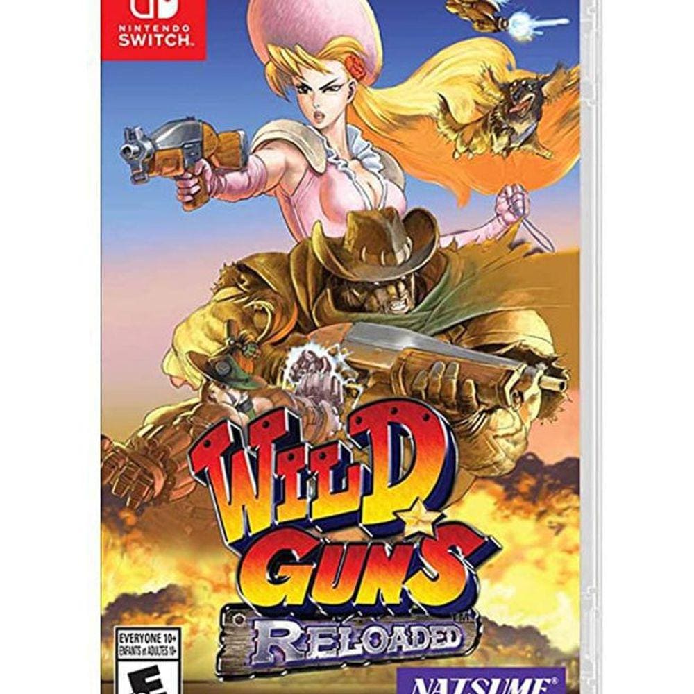 Jogo Nintendo Switch Wild Guns Reload - Mídia Fisica