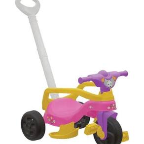 Triciclo Infantil Baby Encantado Completo Haste De Empurrar