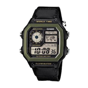 Relógio Masculino Casio Digital Esportivo Ae-1200Whb-1Bvdf