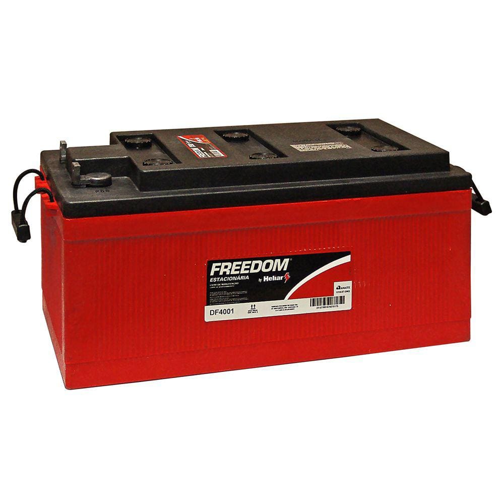 Bateria Estacionaria Freedom DF4100 12V 240ah Nobreak Solar