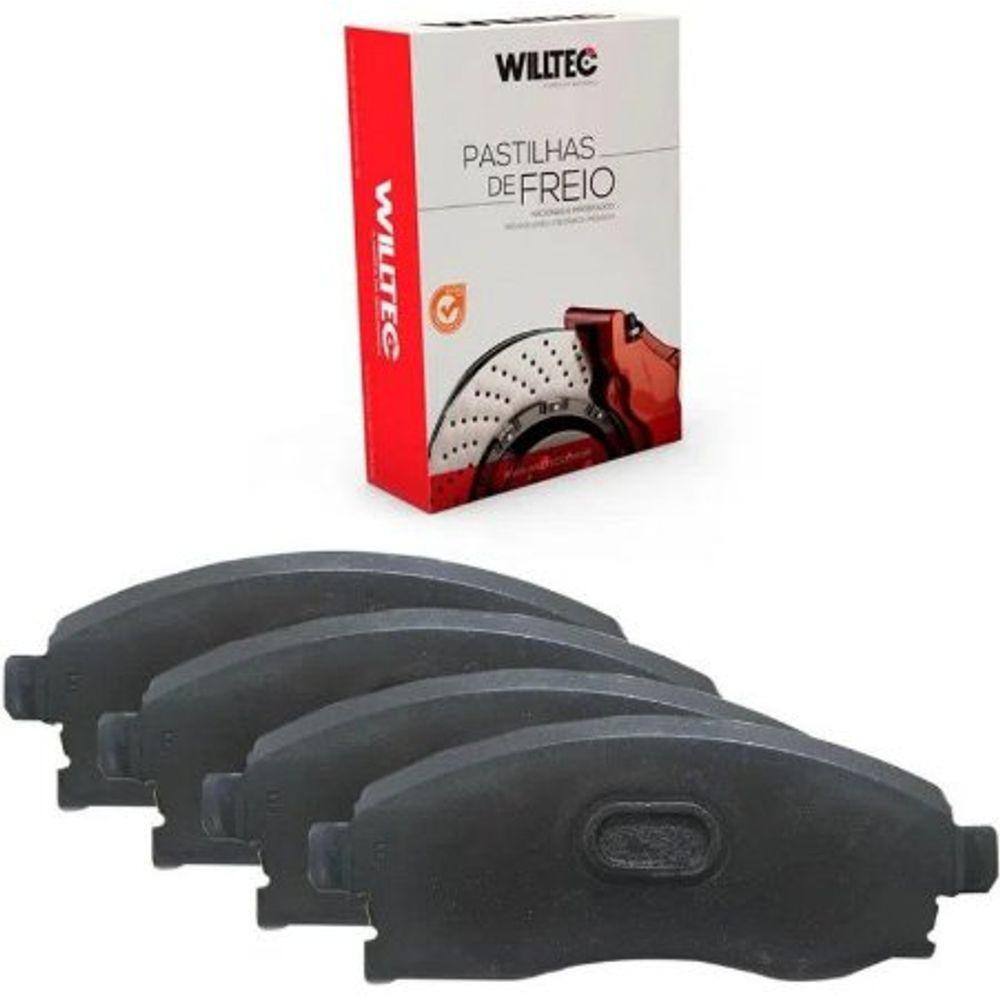 Pastilhas de Freio WILLTEC - Honda Fit - PW504