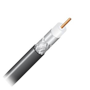 Cabo Coaxial Cabletech Reg-06 60% Preto 305 Metros