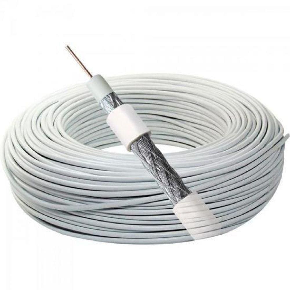 Coaxial Rg 59 67% Branco Rolo 100m Megatron