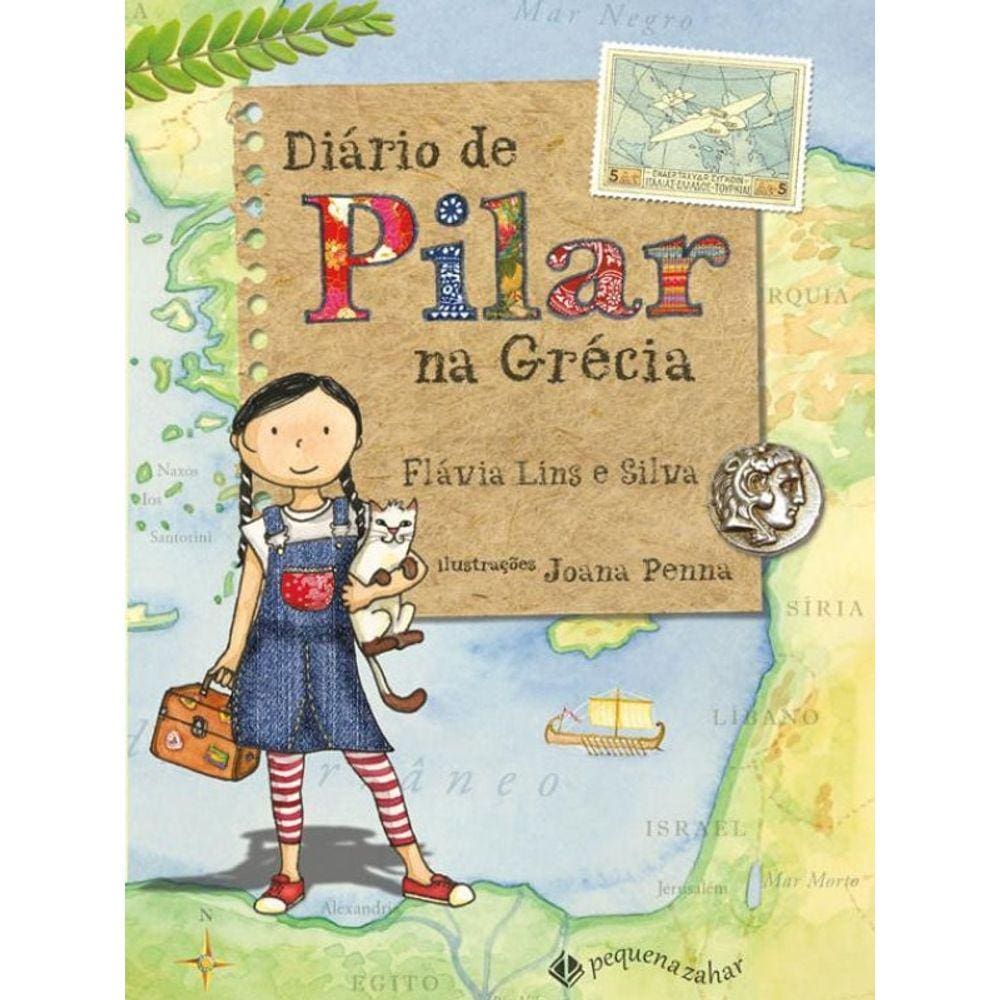 Livro Diario De Pilar Na Grécia (Nova Edição)