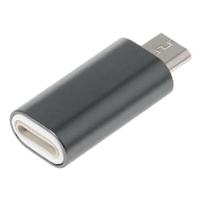 Adaptador Lightning 8 Pino (fêmea) x Microusb (macho)