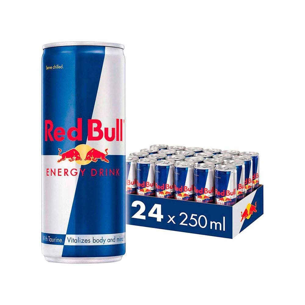 Energético Red Bull 250ml | Kit com 24 unidades