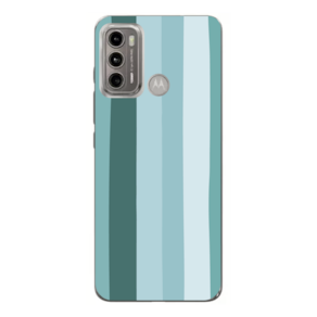 Capa Case Capinha Motorola Moto G60 Arco Iris Verde Água