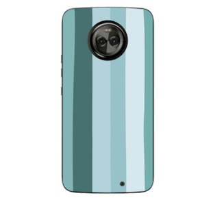Capa Case Capinha Motorola Moto X4 Arco Iris Verde Água