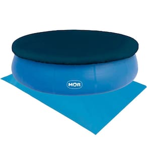 Jogo Capa + Forro de Piscina Inflável Redonda 12.000 Lts MOR