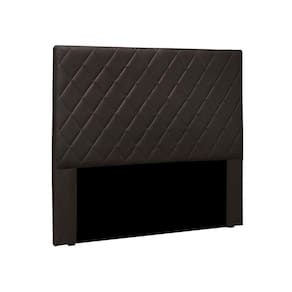 Cabeceira Dubai Para Cama Box Casal 140cm Corino - D`Rossi Marrom