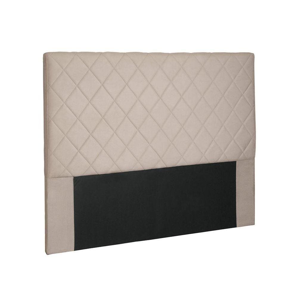 Cabeceira Dubai Para Cama Box Queen 160cm Suede - D`Rossi Bege