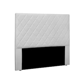 Cabeceira Dubai Para Cama Box Casal 140cm Corino - D`Rossi Branco