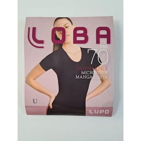 Blusa Segunda Pele Manga Curta Fio 70 Loba Lupo 805, Tamanho Único.