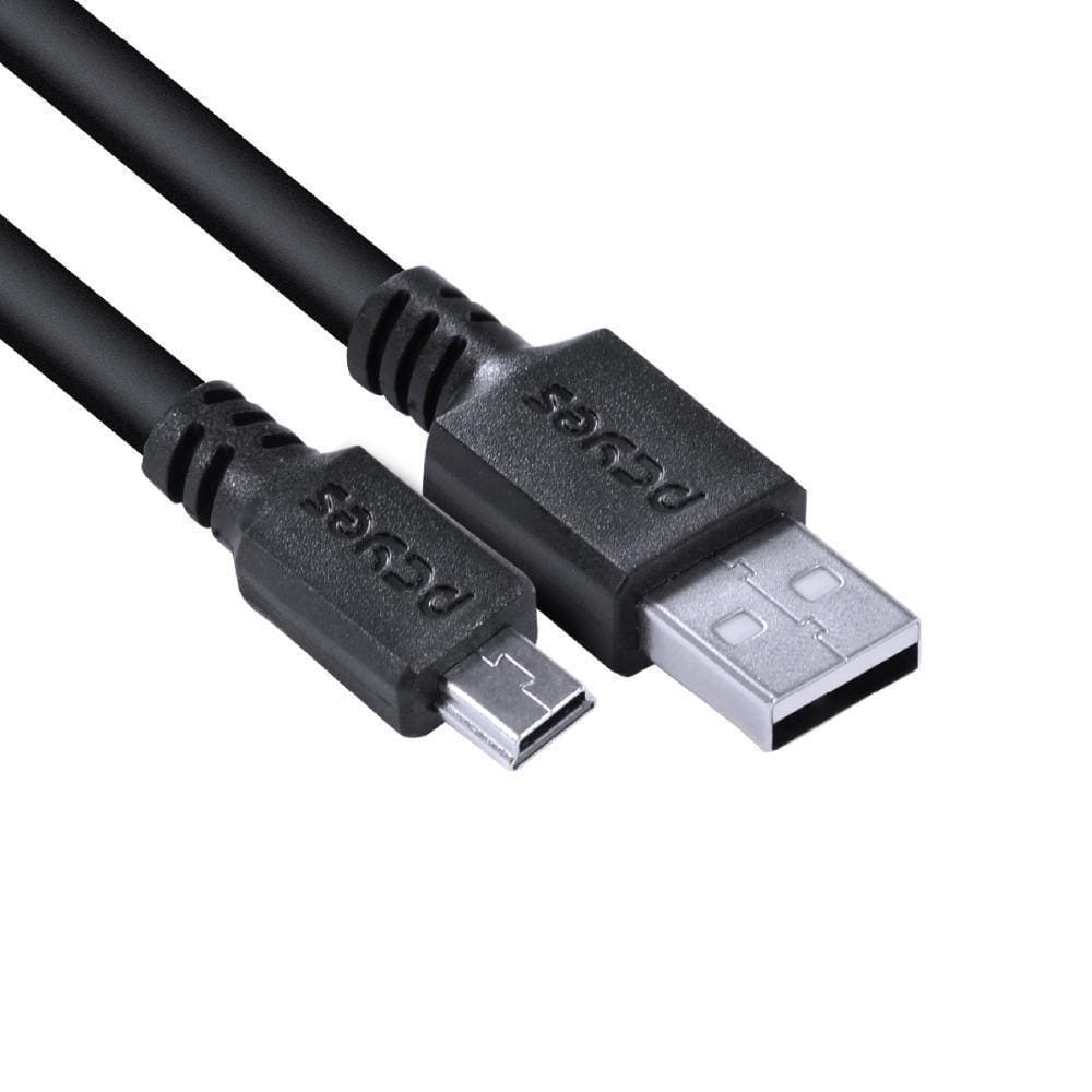 Cabo Usb A 2.0 Macho Mini Usb B Macho 28awg Puro Cobre 3M