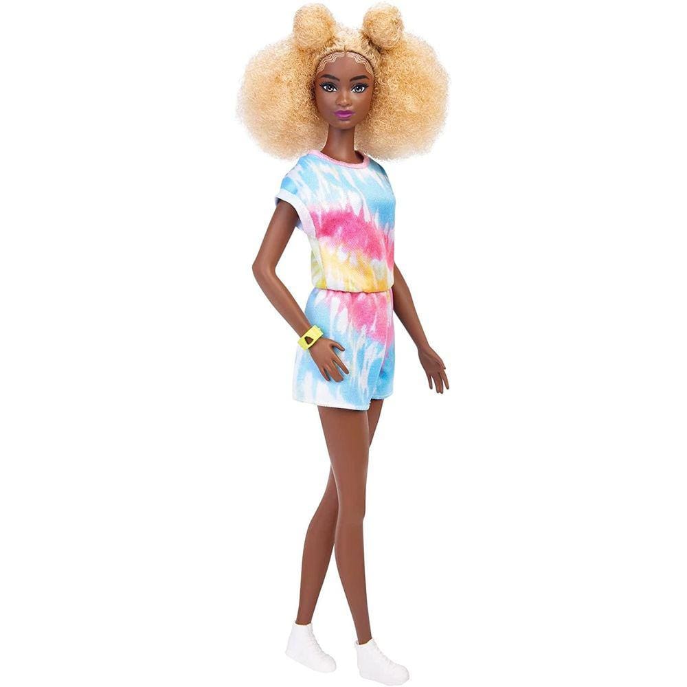 Boneca Barbie Fashionistas Alta E Cabelos Blonde Afro