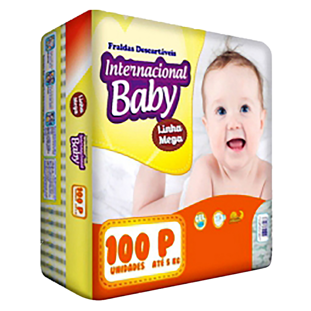 Fralda Inf Internacional Baby Mega P C/100