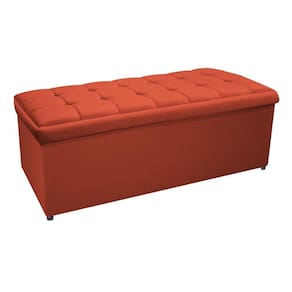 Calçadeira Copenhague 195 Cm King Size Suede Terracota