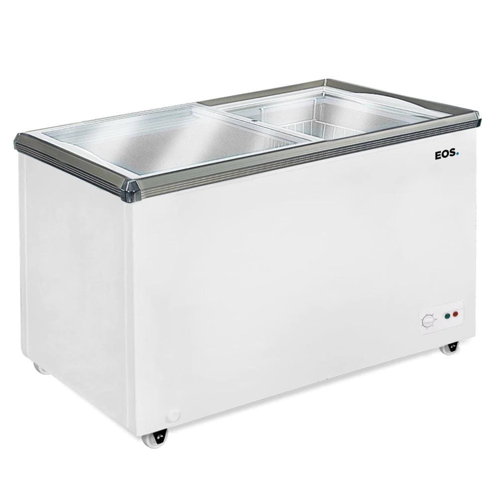 Freezer Expositor Horizontal EOS 320L Dupla Ação Eeh400 110V