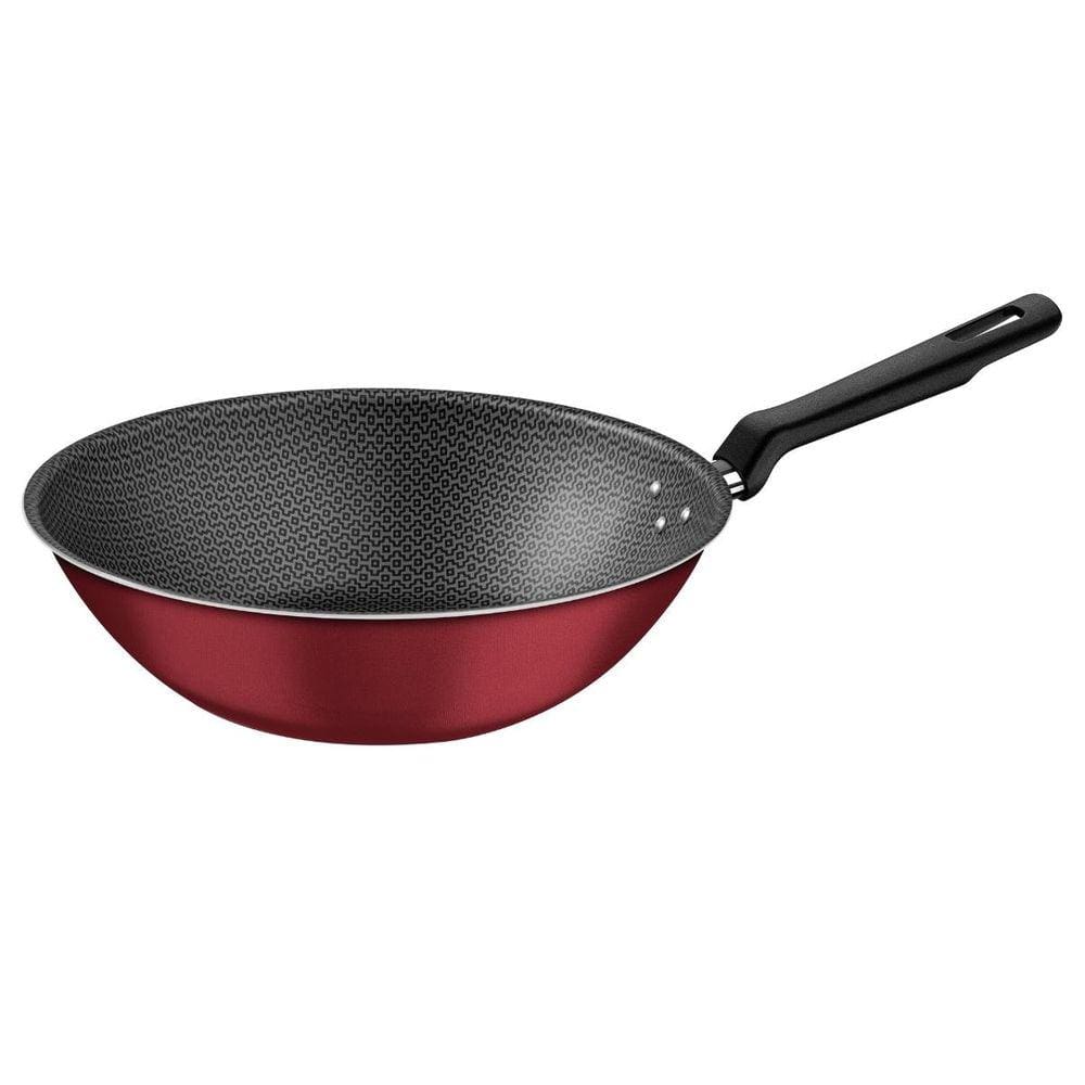 Wok Tramontina Loreto Antiaderente Vermelho 28 cm 3,6 L