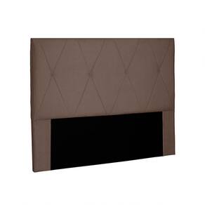 Cabeceira Aquilla Para Cama Box Queen 160cm Suede - D`Rossi Caramelo