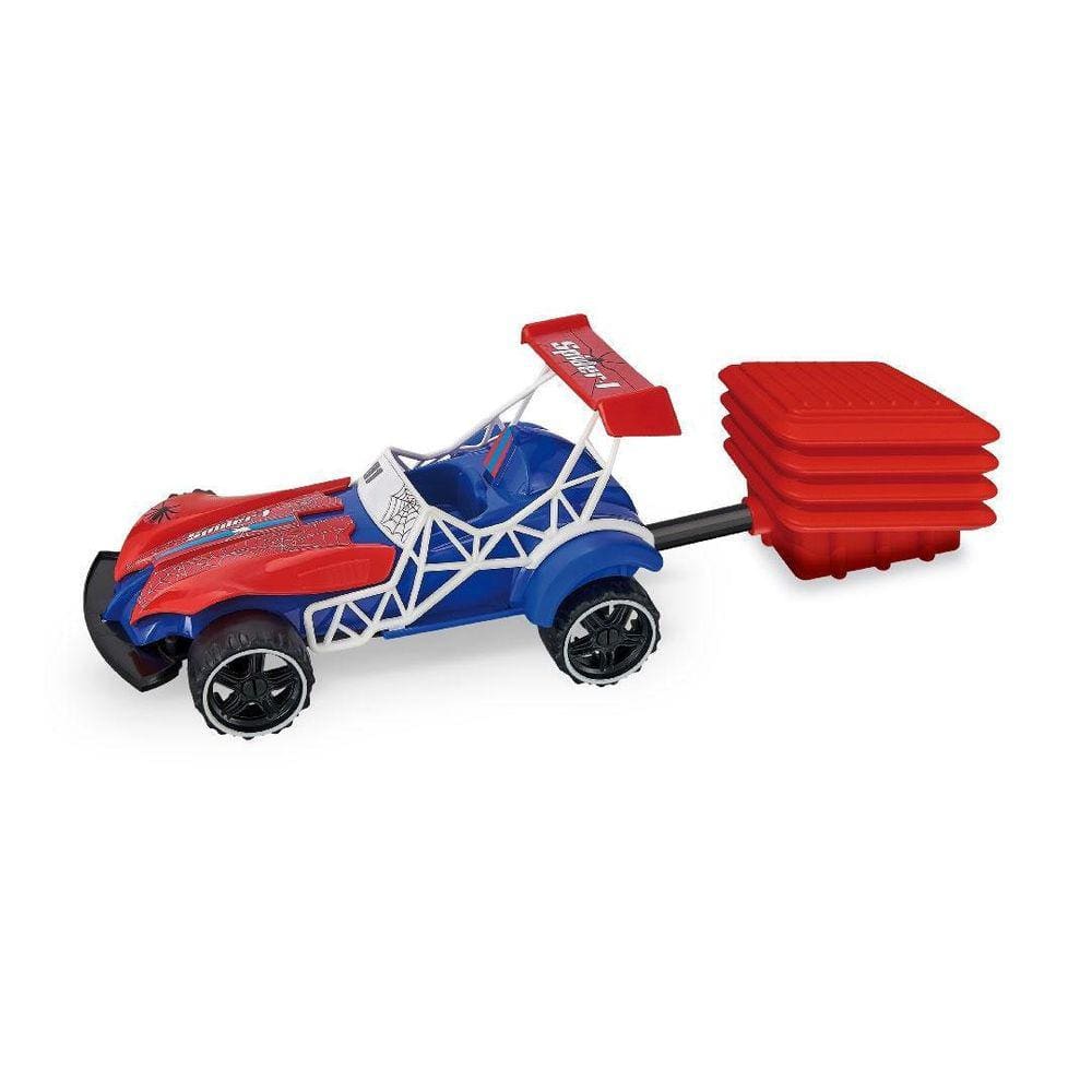 Super Carro Hero Machines Com Lançador 464 Usual