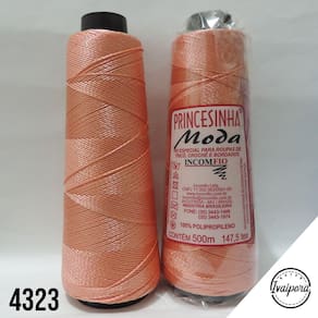Linha Princesinha Moda 500M /Crochê /Roupas e Acessórios de  Crochê/ Tranças Para Cabelo - Incomfio