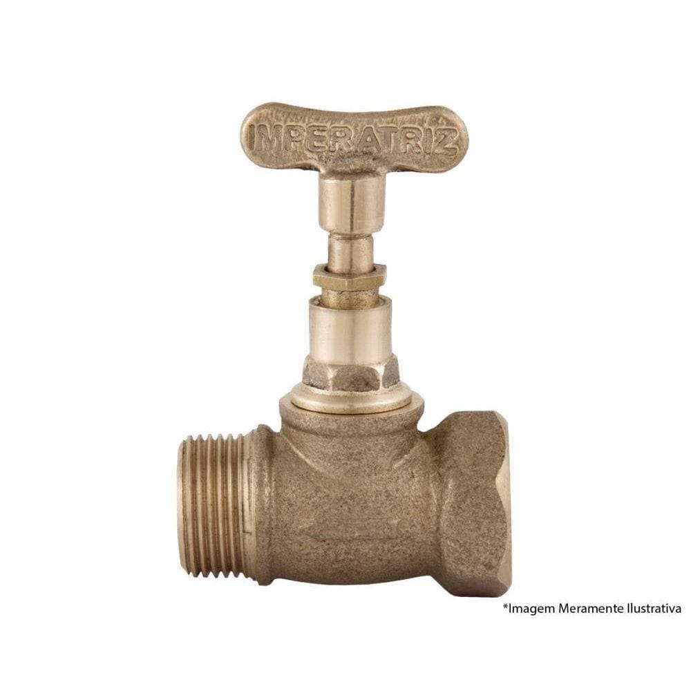 Registro Pressao Imperatriz Metais 1400 Bruto 3/4Equot; Bl
