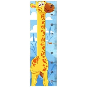 Régua Girafa Em Mdf Tamanho 50Cm Até 150Cm.